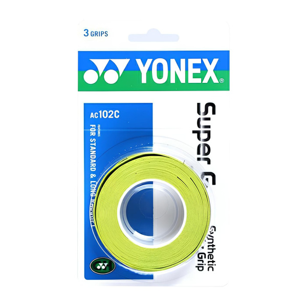 Обмотка для ракеток Yonex Super Grap AC102EX-3 Lime (3шт.)